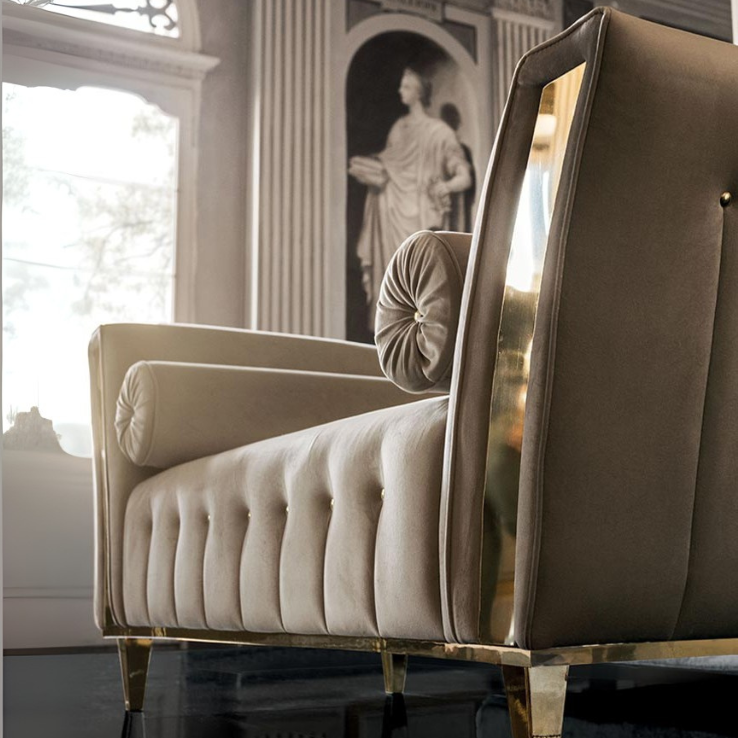 Adora Diamante Loveseat