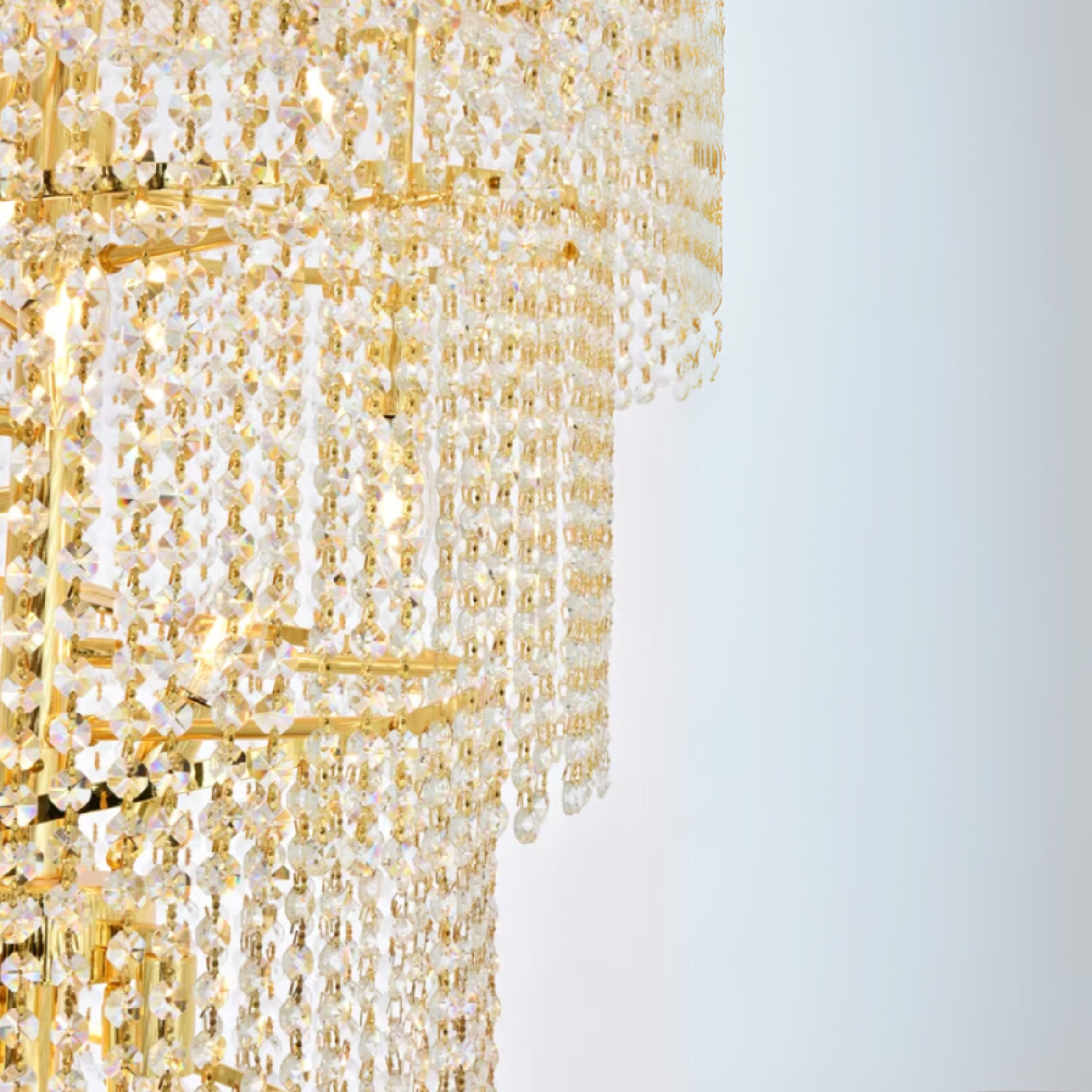 V1800SR30G/RC Crystal Chandelier