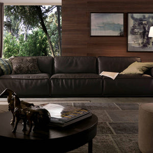 Avenue Leather Sofa Deluxe