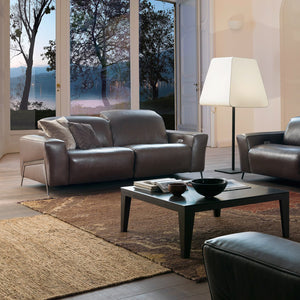 Bellagio Leather Sofa Deluxe