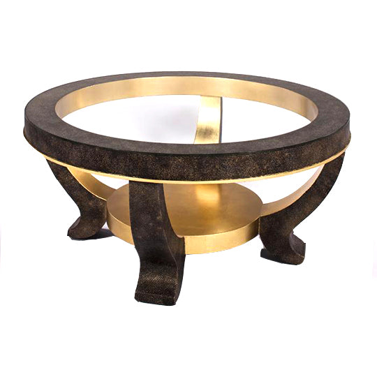 Coffee Table with Glass 4439-CF